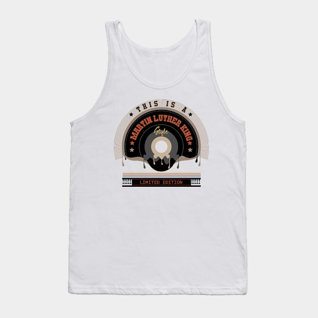 Martin Luther King Tank Top by Suryaraj